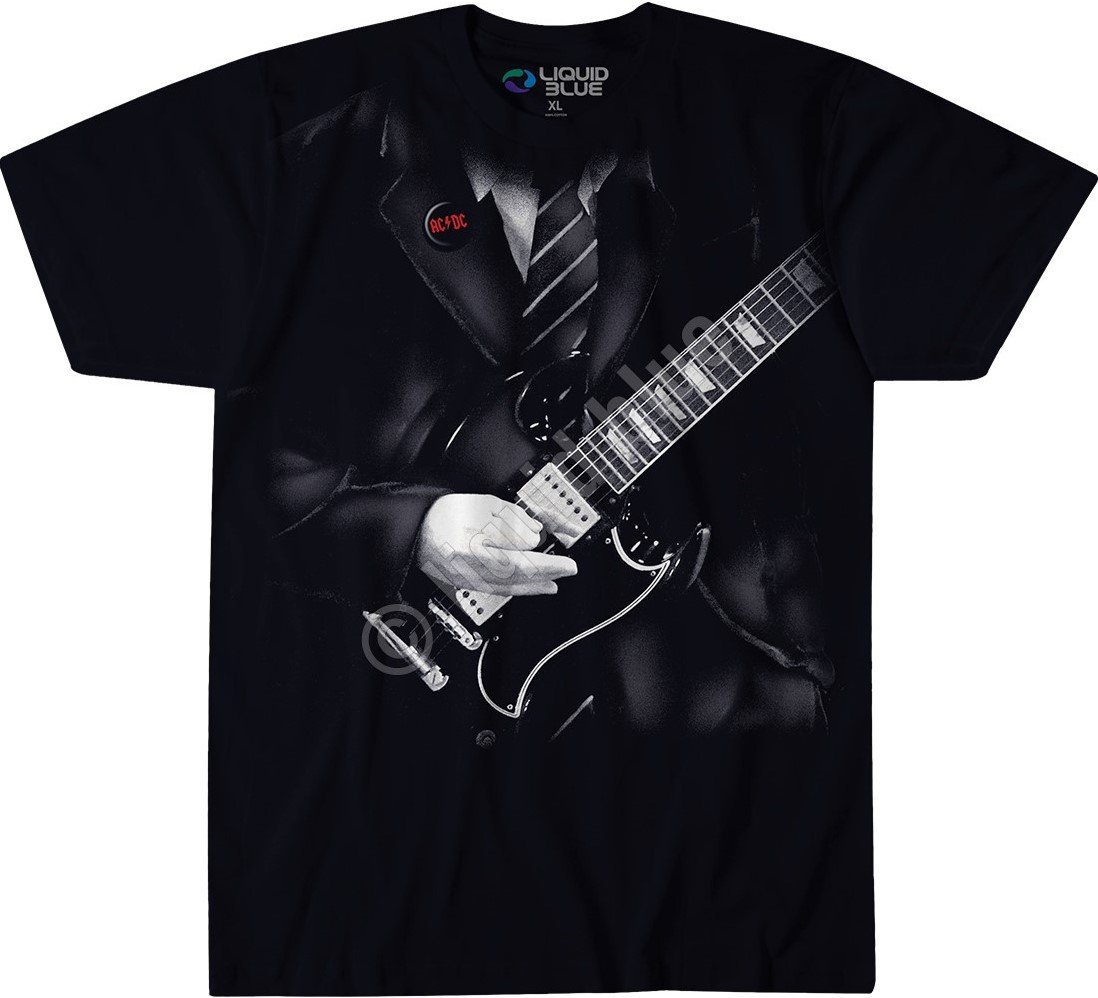 Acdc Angus Young Liquid Blue S