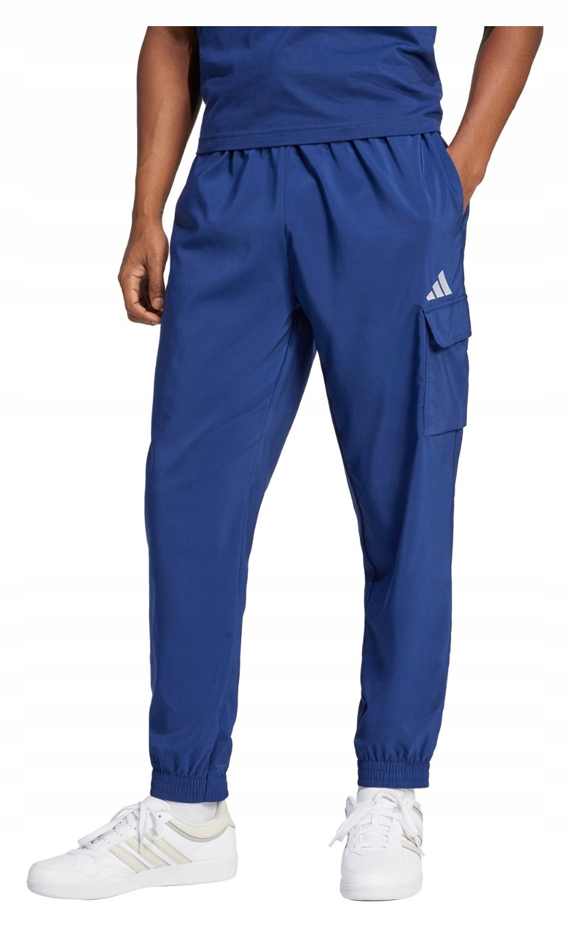 Kalhoty Adidas Essentials Small Logo Cargo modré JD1825 vel. L