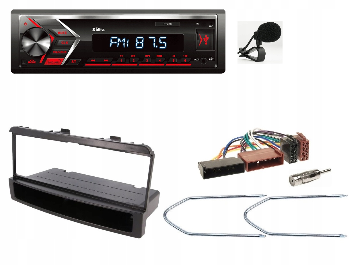Xblitz rf200 радіо Bluetooth USB для FORD FOCUS MK1