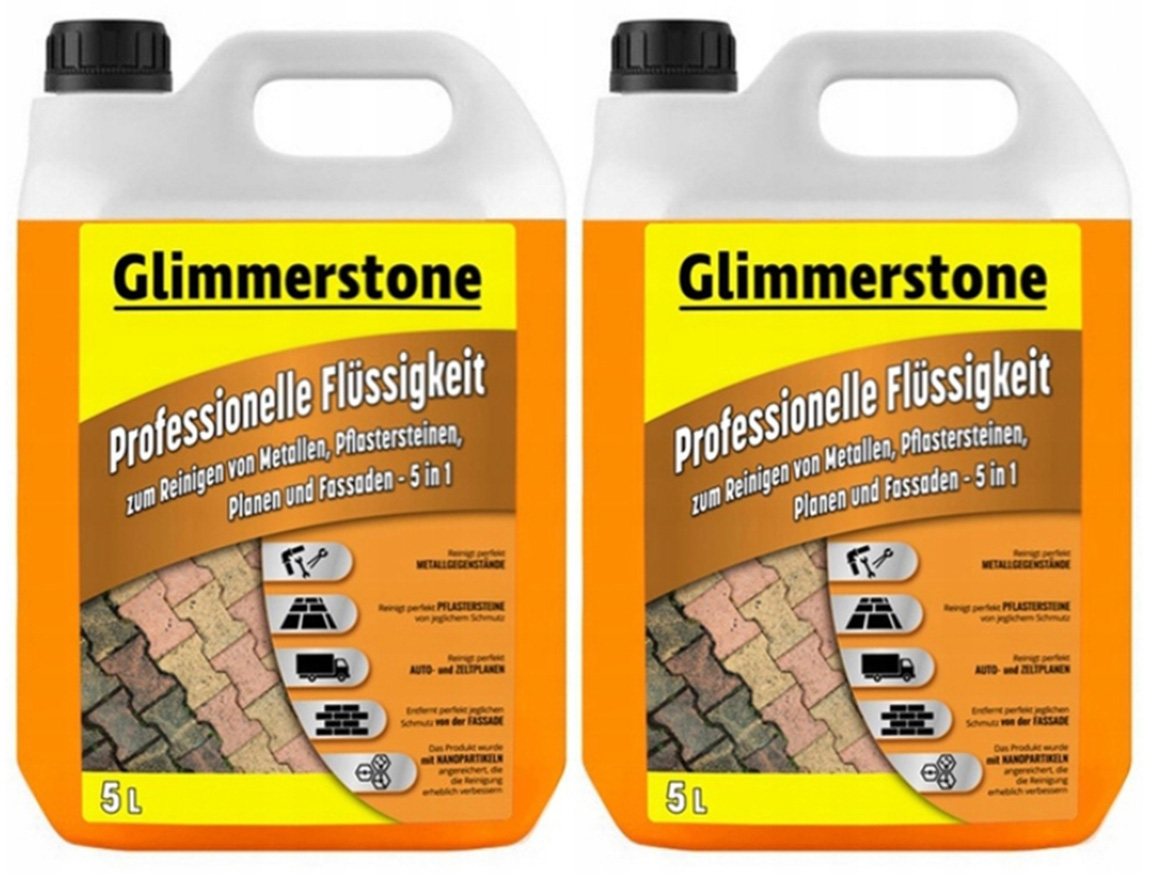 Tekutý Přípravek Na Čištění Dlažby Fasádní Plachty Z Olejových Skvrn Mechu 10 L