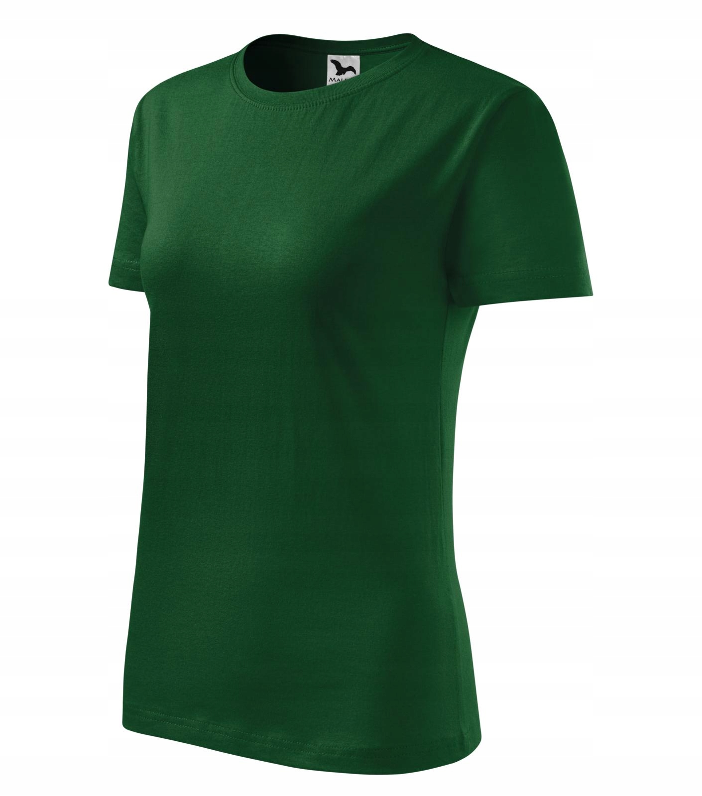 

Tshirt Damski gładki Malfini butelkowa zieleń XL