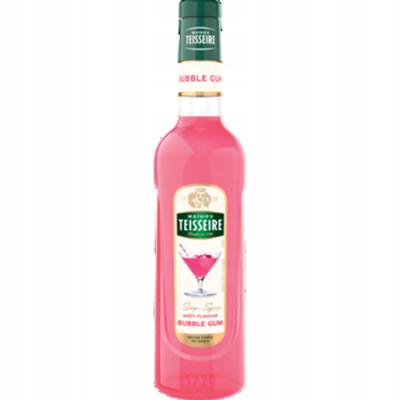 Levně Mathieu Teisseire Sirup s příchutí balónkové gumy 0,7 l