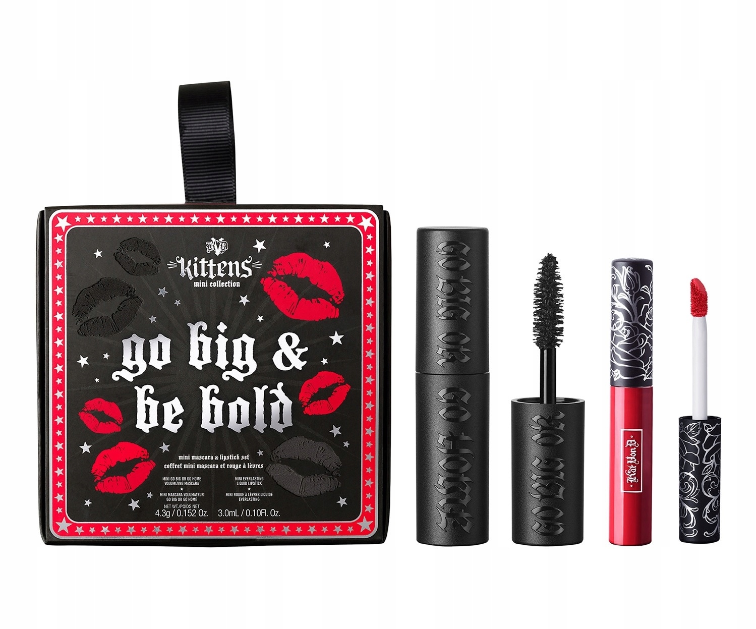 Kat Von D mascara tekutá rtěnka sada