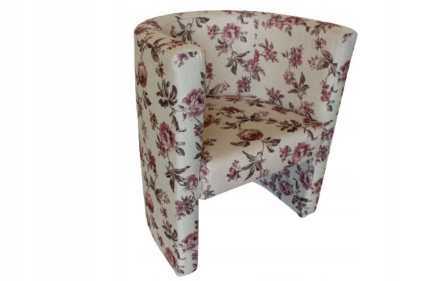 Fotel Klubowy Amazon-Róże Vintage SAWANA 7 kolorów (1) • Cena, Opinie •  Fotele 10876139495 • Allegro