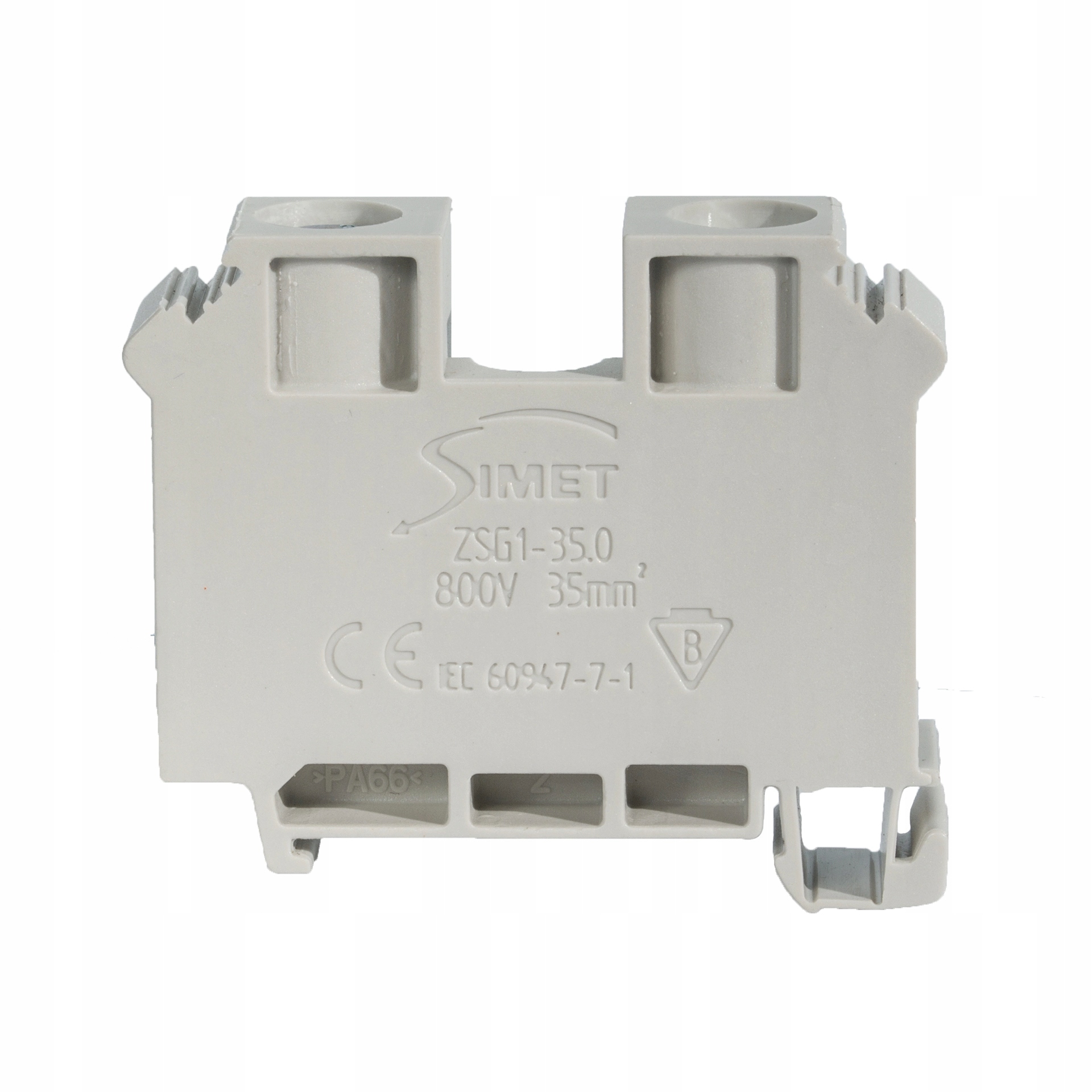 Złączka szynowa ZSG 1-35.0s SZARA 12701312 SIMET