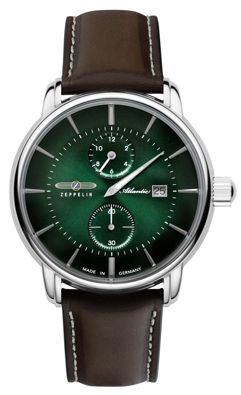 Nové Originální Pánské Hodinky Zeppelin 8426-4 Atlantic data gravírování krabička
