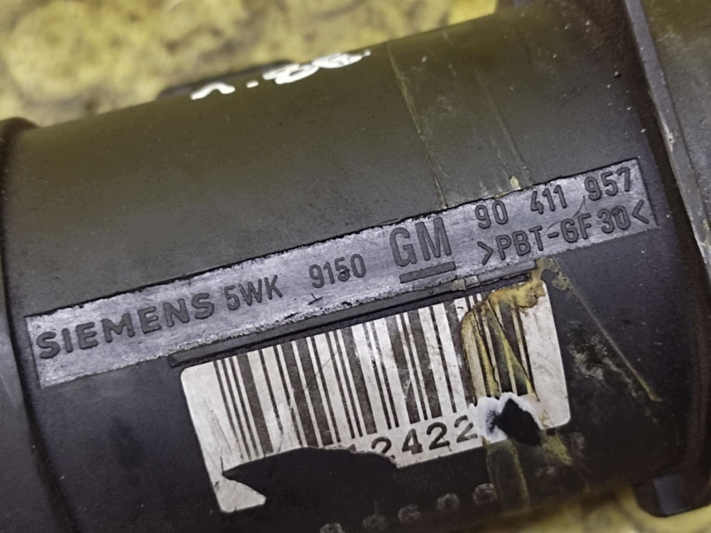 OPEL VECTRA B 1.8 flow meter 90411957