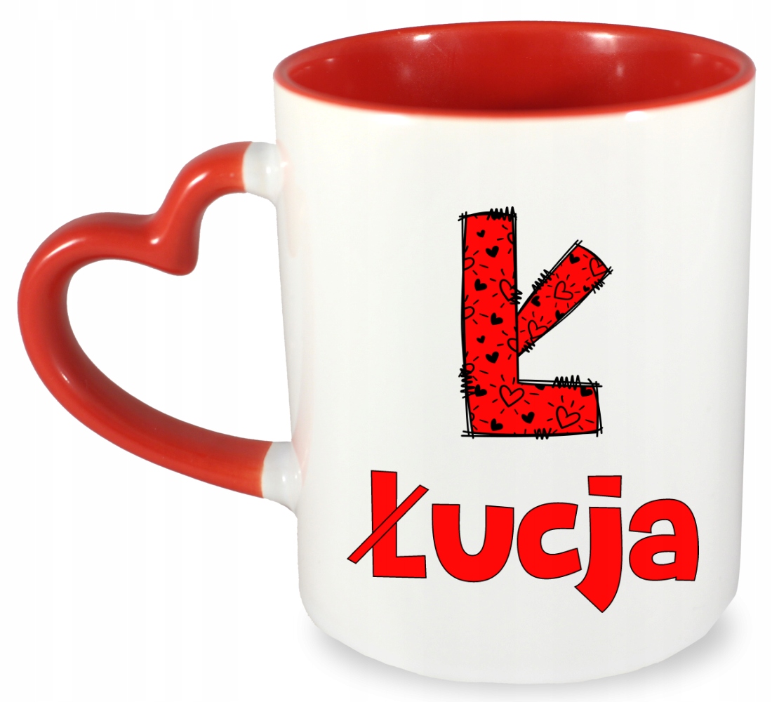 

Kubek imię Łucja, na każdą okazję, 2