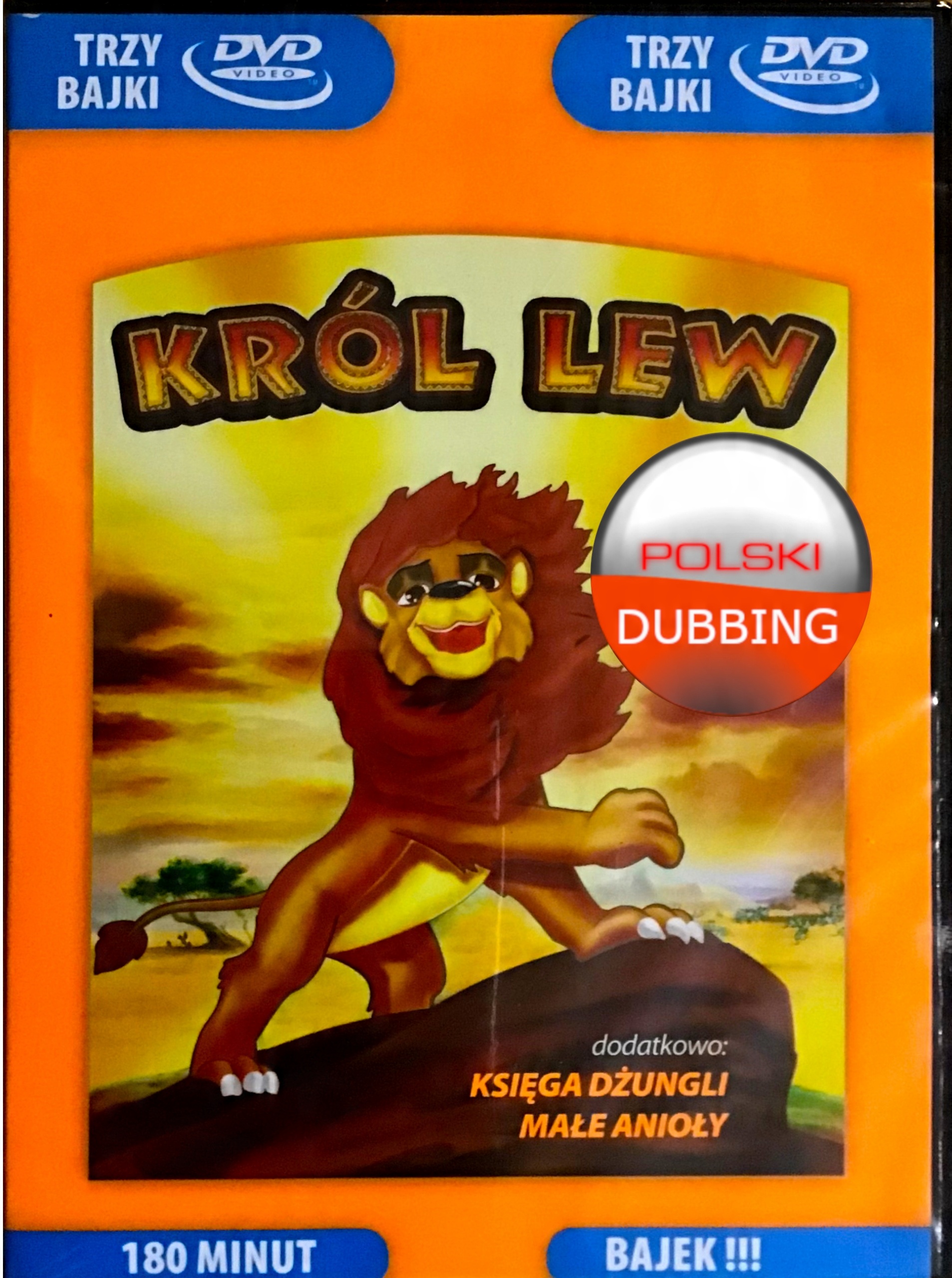 

DVD Bajka Król Lew Księga Dżungli Małe Anioły
