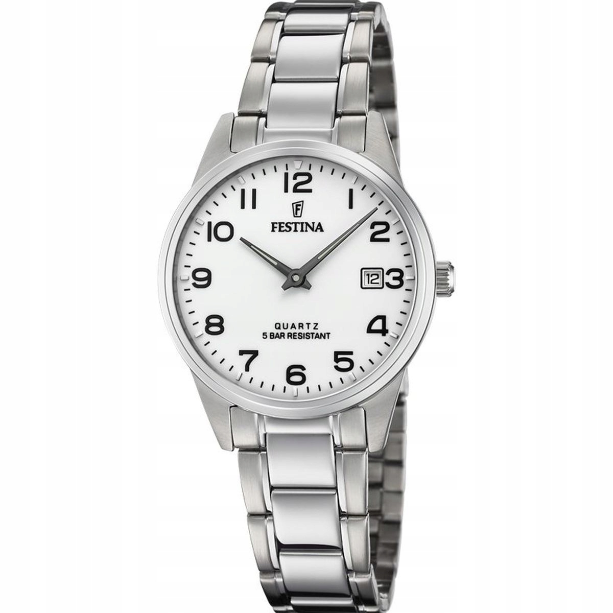 Hodinky Festina s bílým ciferníkem na náramku 20509/1 Classic