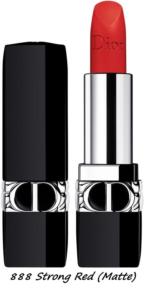 Dior Rouge Dior Rtěnka Červená Matná 888 Strong Red 3,5g