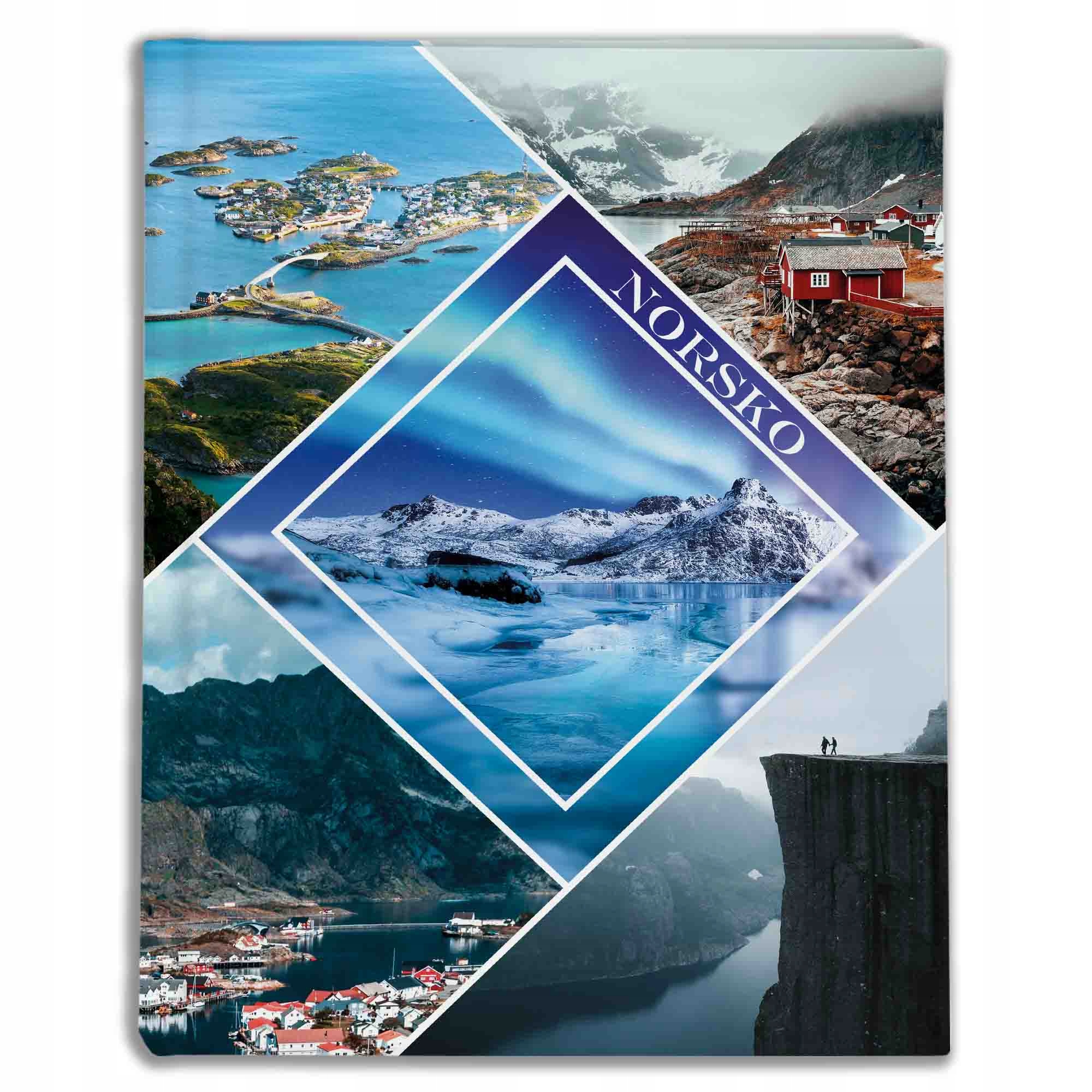 Tradiční album s 30 černými listy 19,5x26 cm Norsko 692(cz)