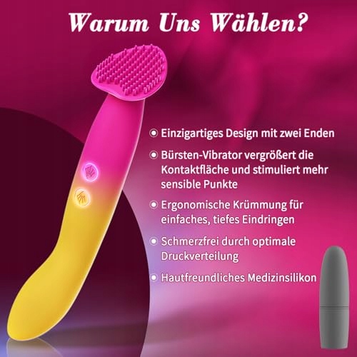 EXTREM TOYS Wibrator Dla Kobiet Zestaw Zabawek Erotycznych Dla Par — miniatura 5