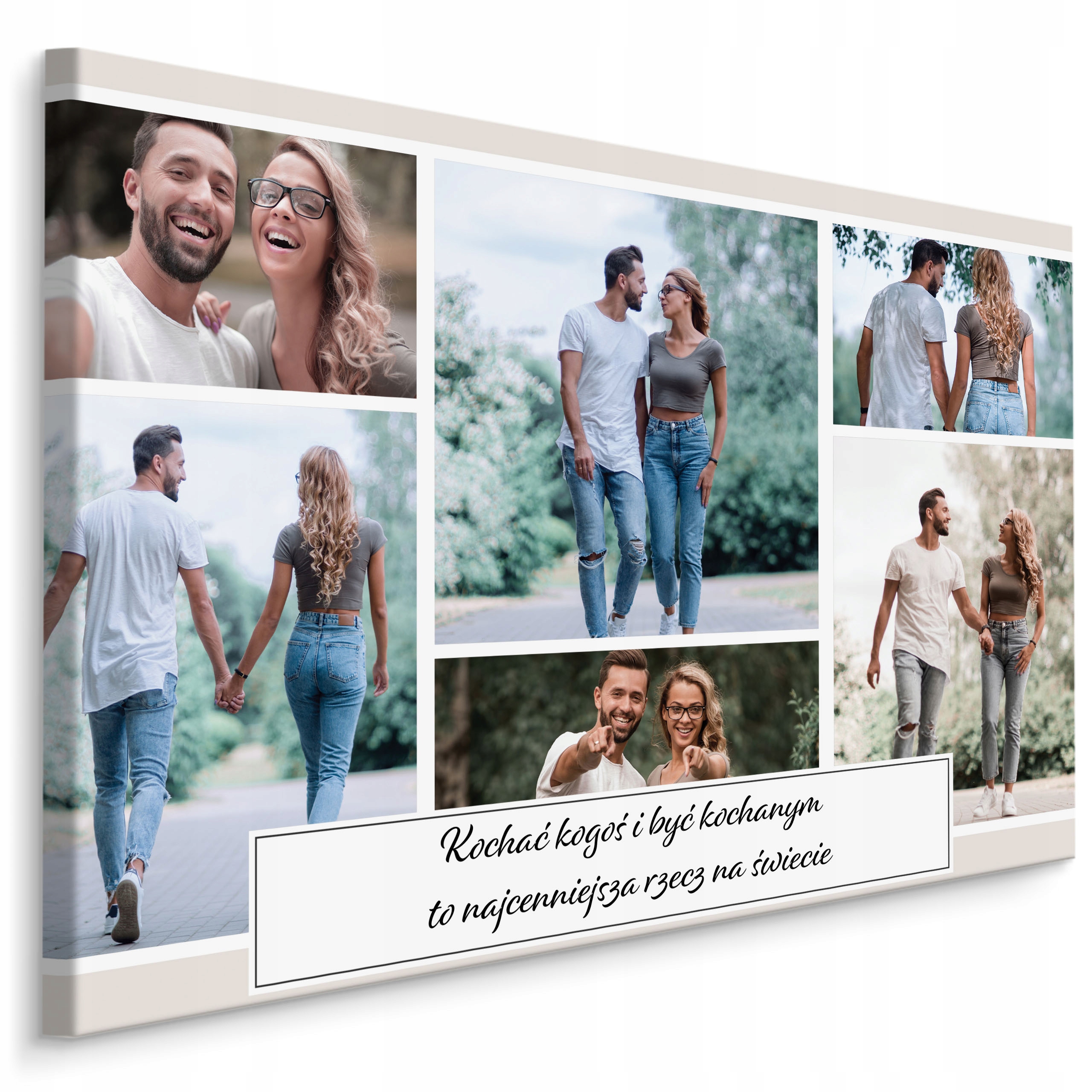 

Fotoobraz na Płótnie z Twoich Zdjeć Kolaż 90x60