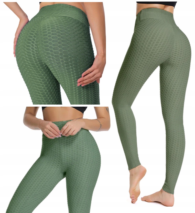 

Legginsy Antycellulitowe Push Up Karbowane M