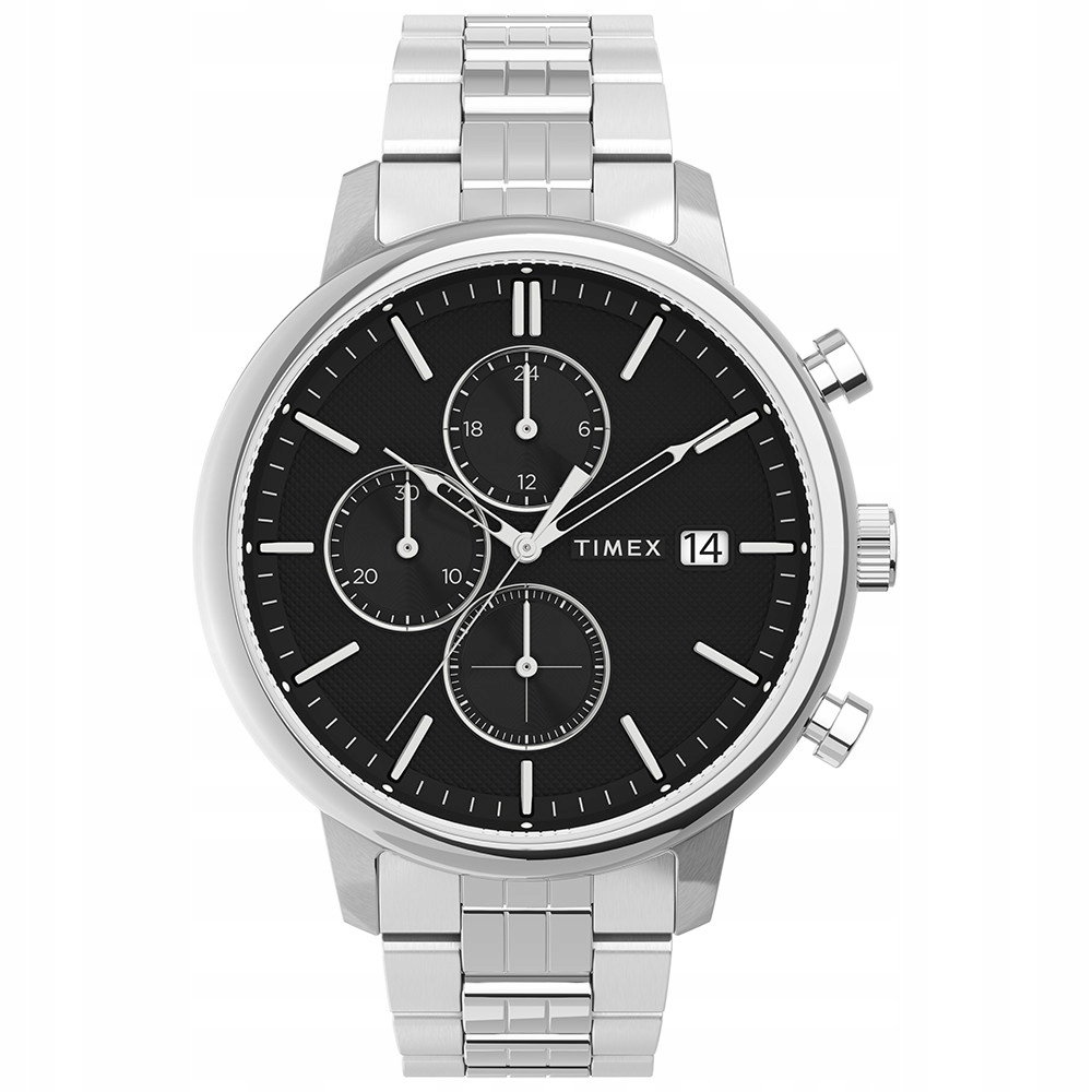 Pánské Hodinky Timex TW2V01600 stříbrný náramek