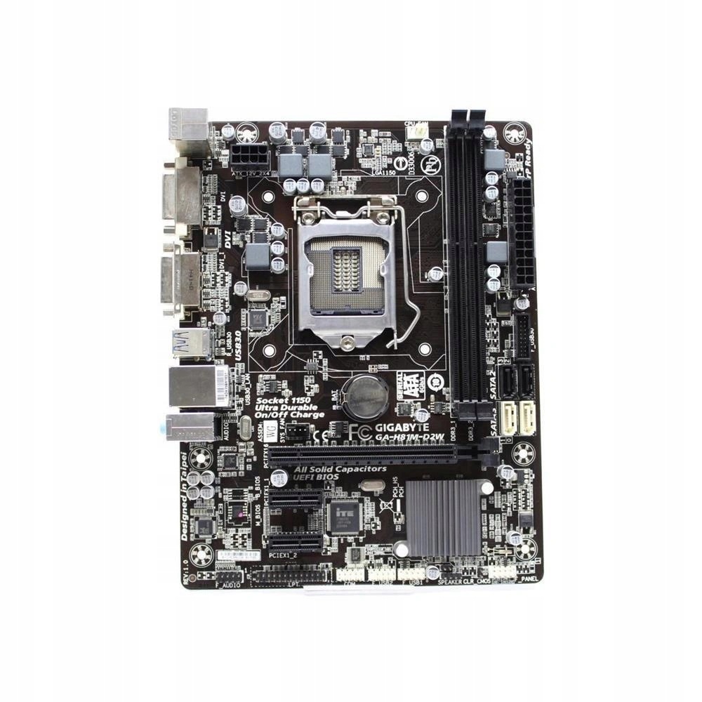 Základná doska Gigabyte GA-H81M-D2W Socket 1150