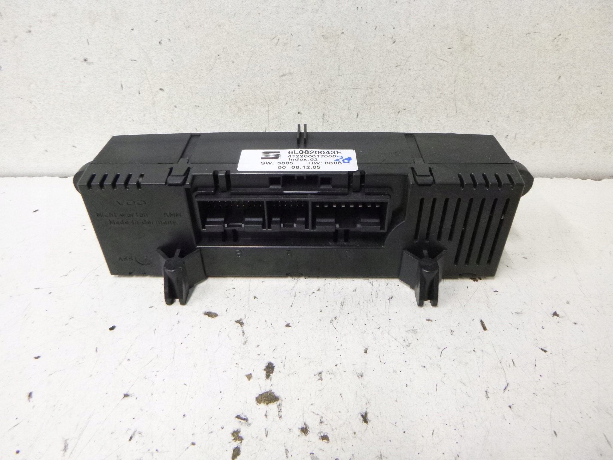 Unite commande clima Bouches buses Seat Ibiza III 2006r. 6L0820043E