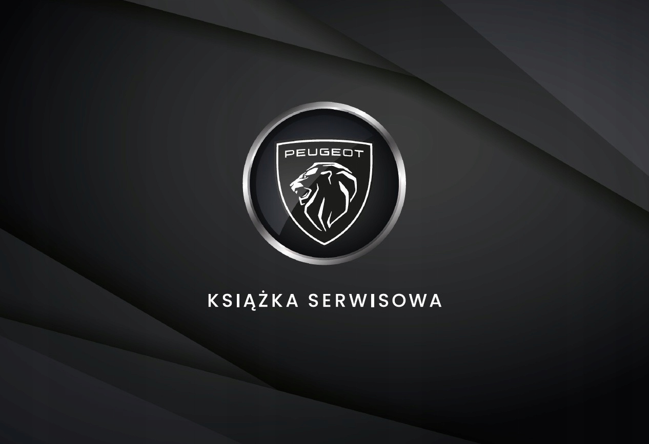 

Peugeot książka serwisowa przeglądów Premium