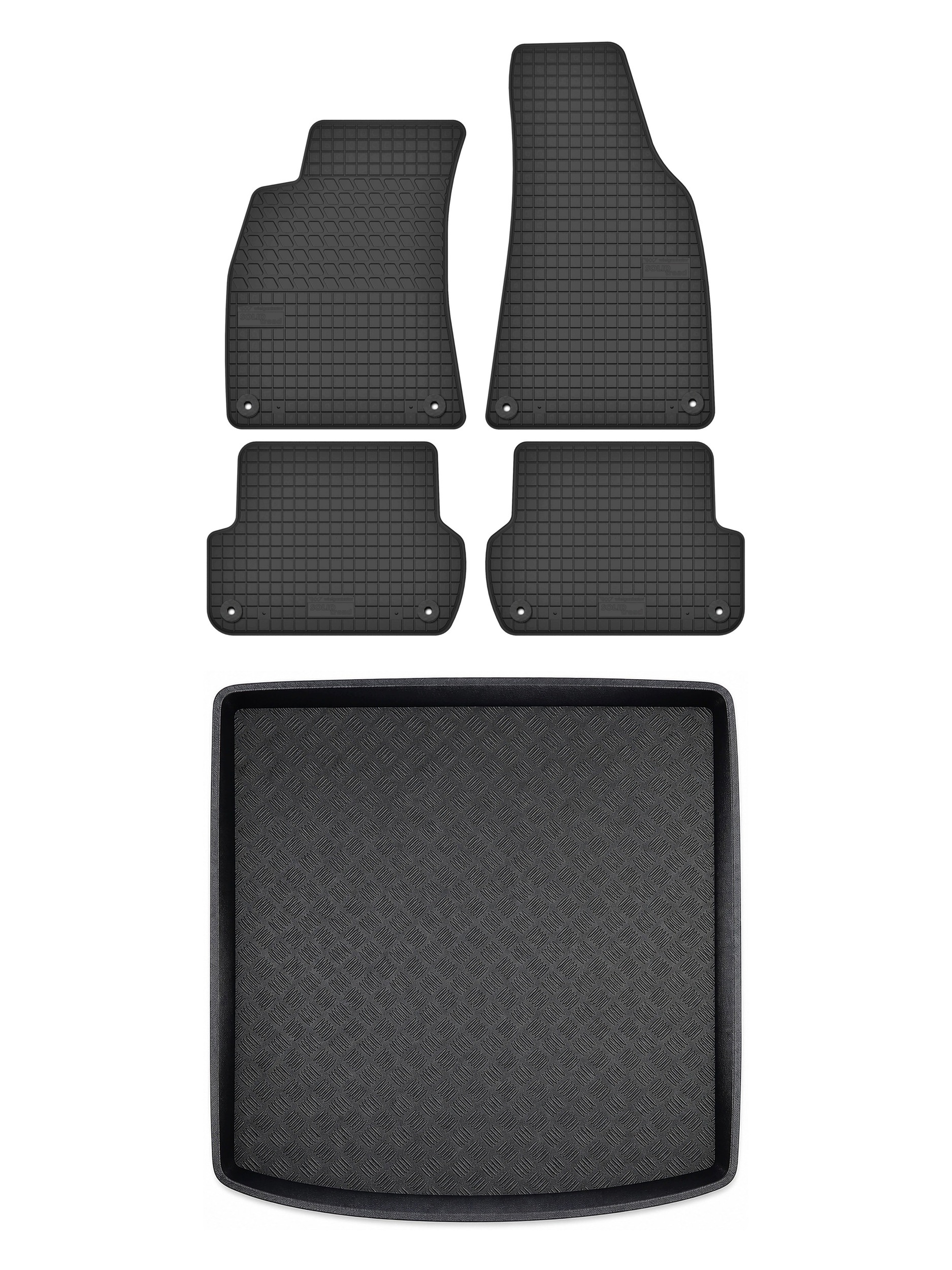 Gumové rohože SolidTread rohož batožinového priestoru pre: Seat Exeo 2008-2015 5 el.