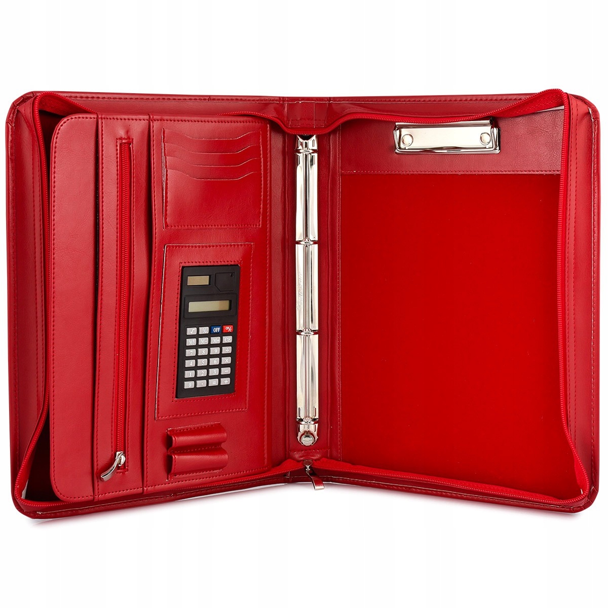 Czerwony Luksusowy Męski Biwuar Aktówka Teczka Organizer do pracy Beltimore Kod producenta I57red
