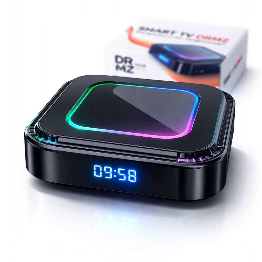 Nástavec Smart Tv Android 13 4K 8K WiFi 6 Bluetooth 5 box Tv media