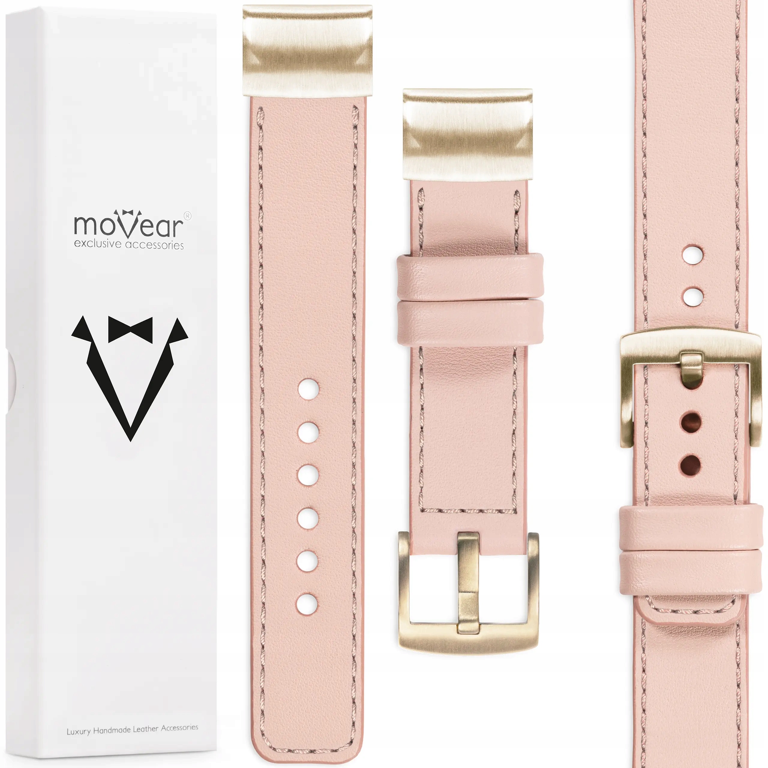 Pásek pro QuickFit 20 mm Fenix 8s 7s 6s 5s kožený ručně vyrobený Movear