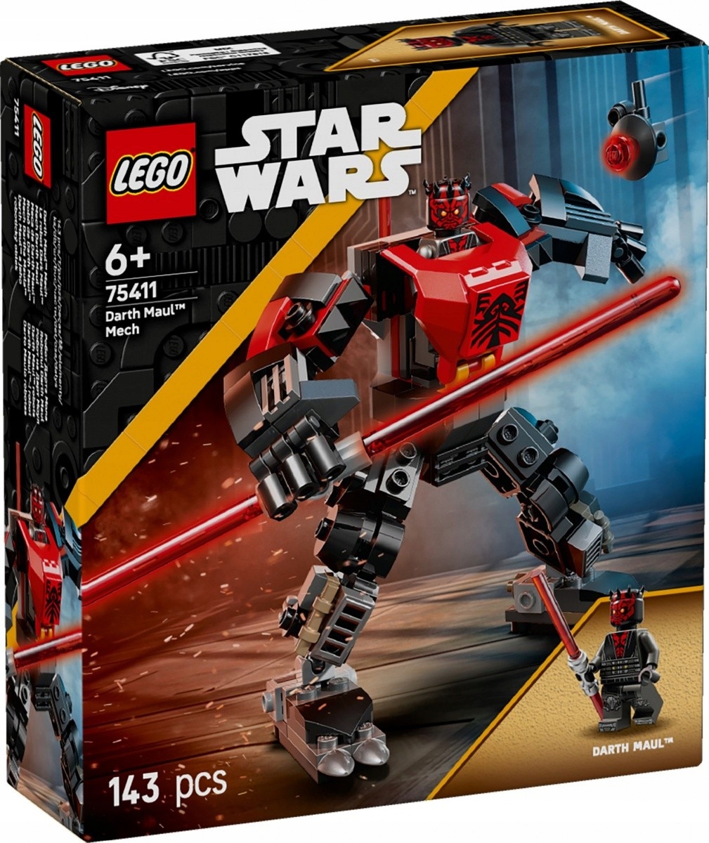 Lego Stavebnice Star Wars 75411 Mech Dartha Maula