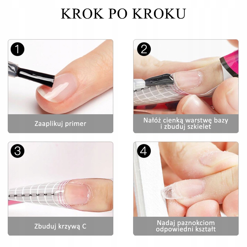 Nails Company Baza Budująca 11ml Pastel Peach Pojemność 11 ml