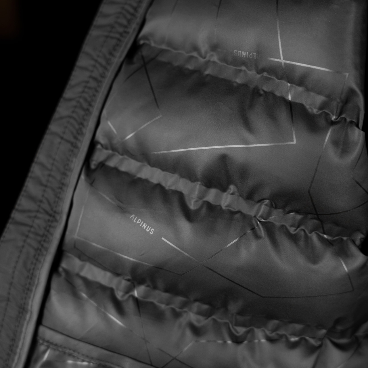 ALPINUS KURTKA ZIMOWA MĘSKA PIKOWANA CIEPŁA R. XXL Rodzaj pikowana