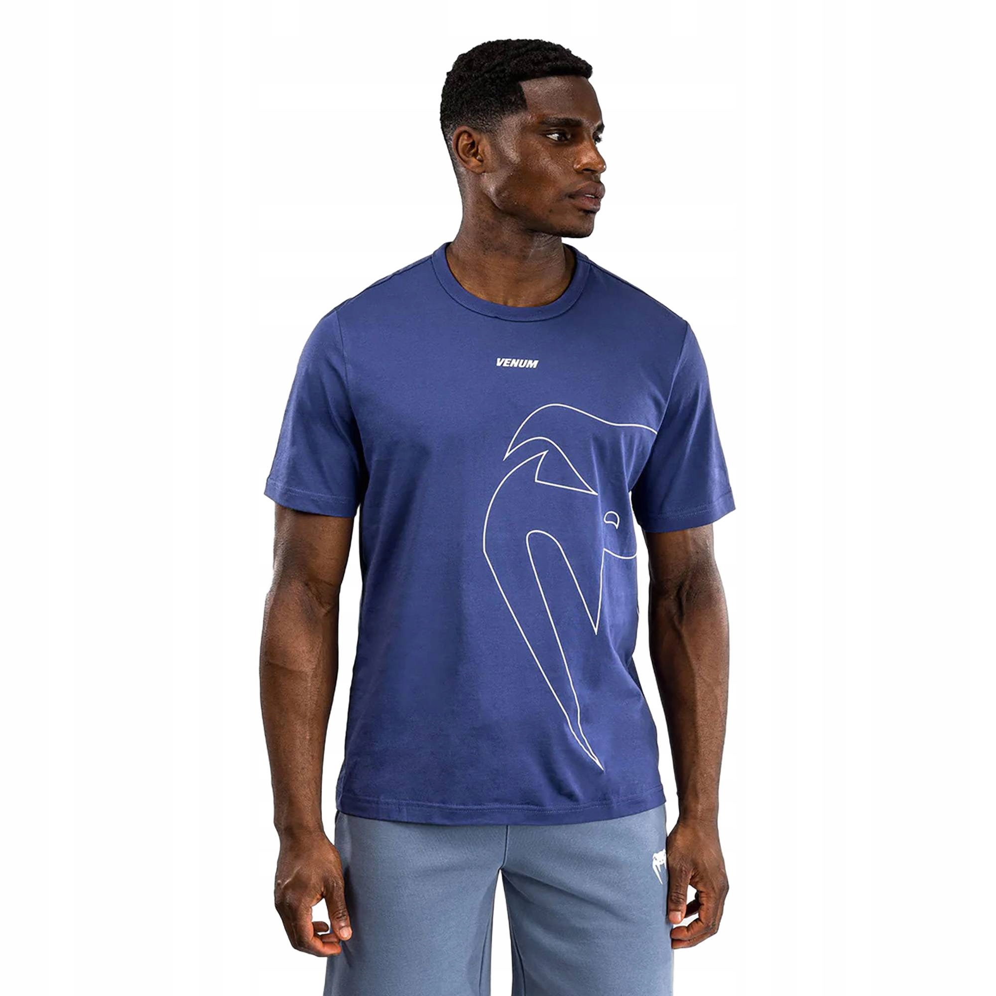 Koszulka męska Venum Giant Connect T-Shirt royal blue M
