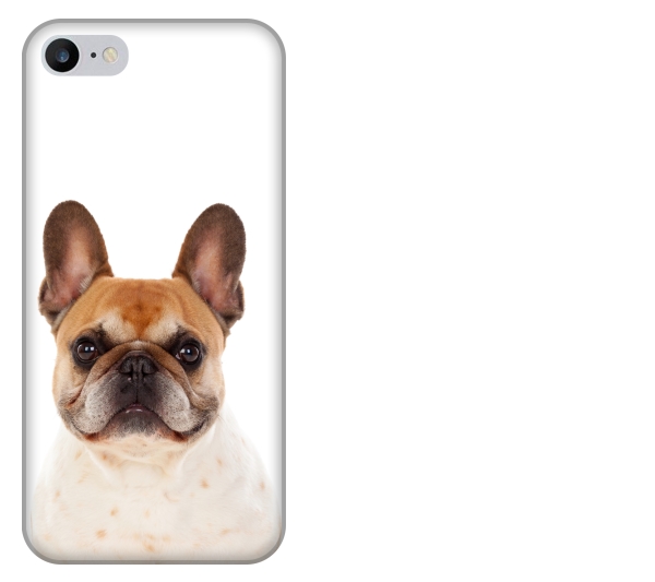 

Etui pokrowiec iPhone 8 Pies buldog francuski