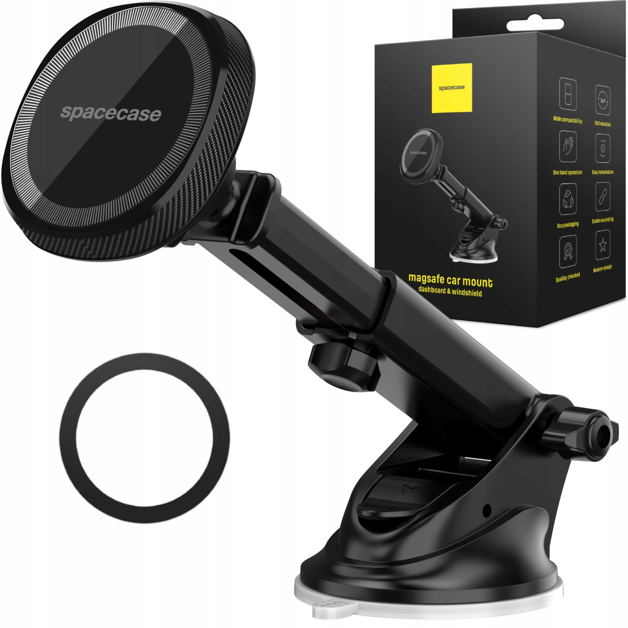 Uchwyt Do Samochodu Magnetyczny Na Telefon Szybę Deskę Kokpit Do Magsafe