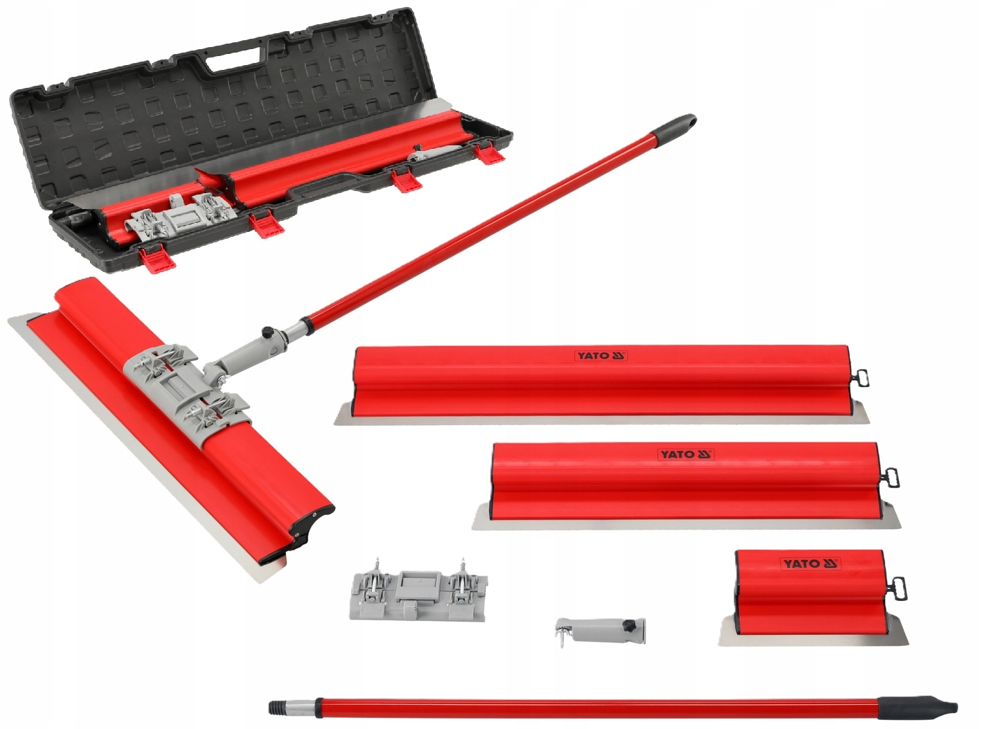 Špachtle Dokončovacie Nože Na Hladenie Pvc 250/600/800 mm 5el. Yato YT-52225