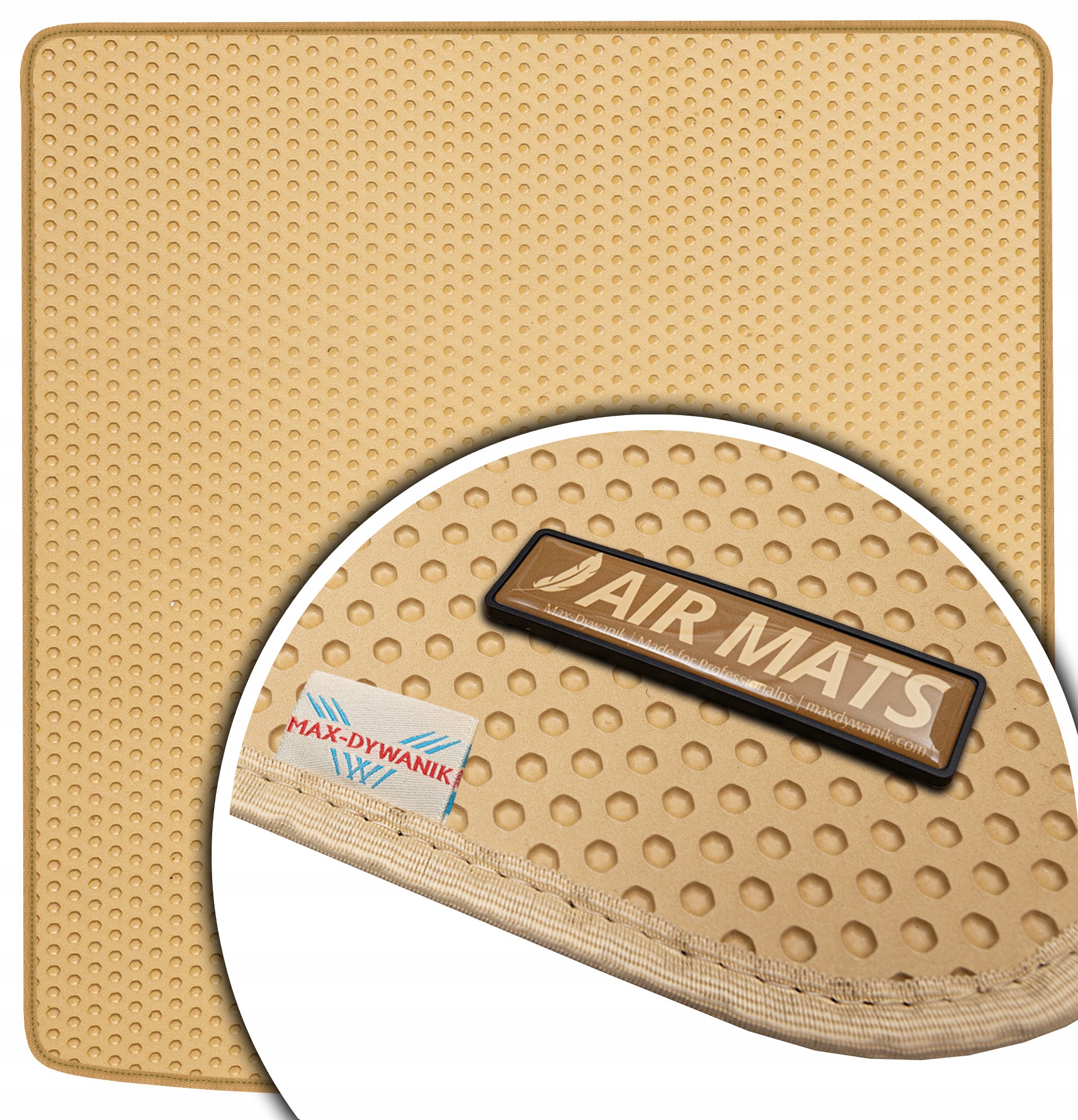Vw Eos Cabrio 2006-2011 Béžová rohož do kufru Eva Air Mats