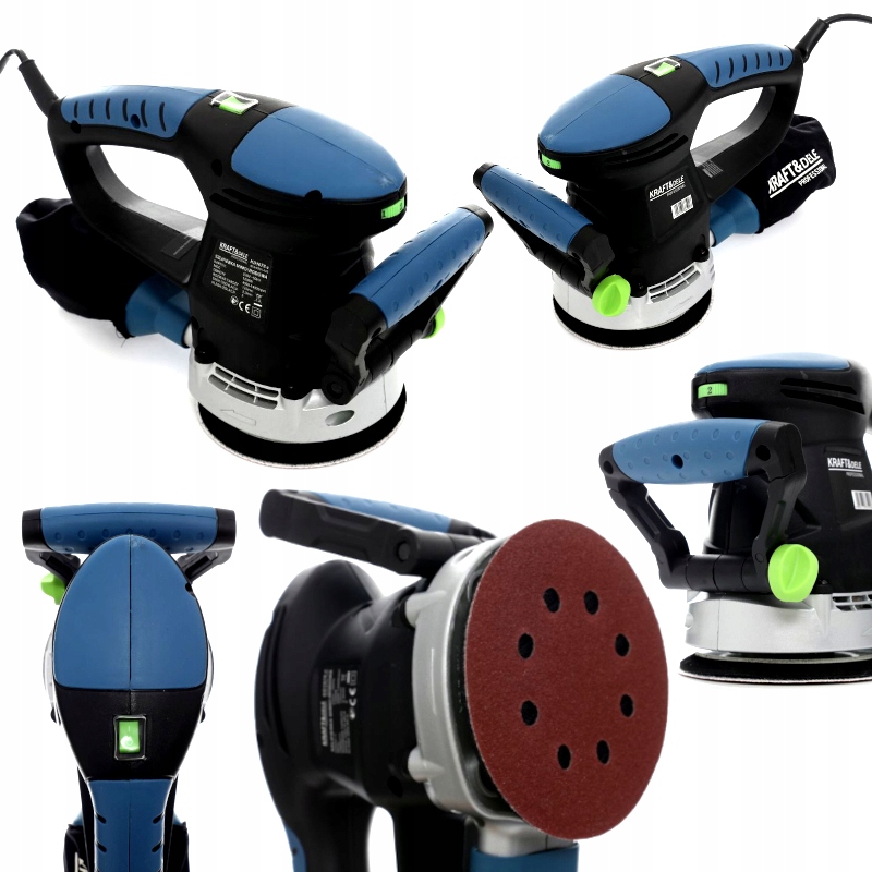 

Szlifierka Mimośrodowa 1200W 125mm King Series