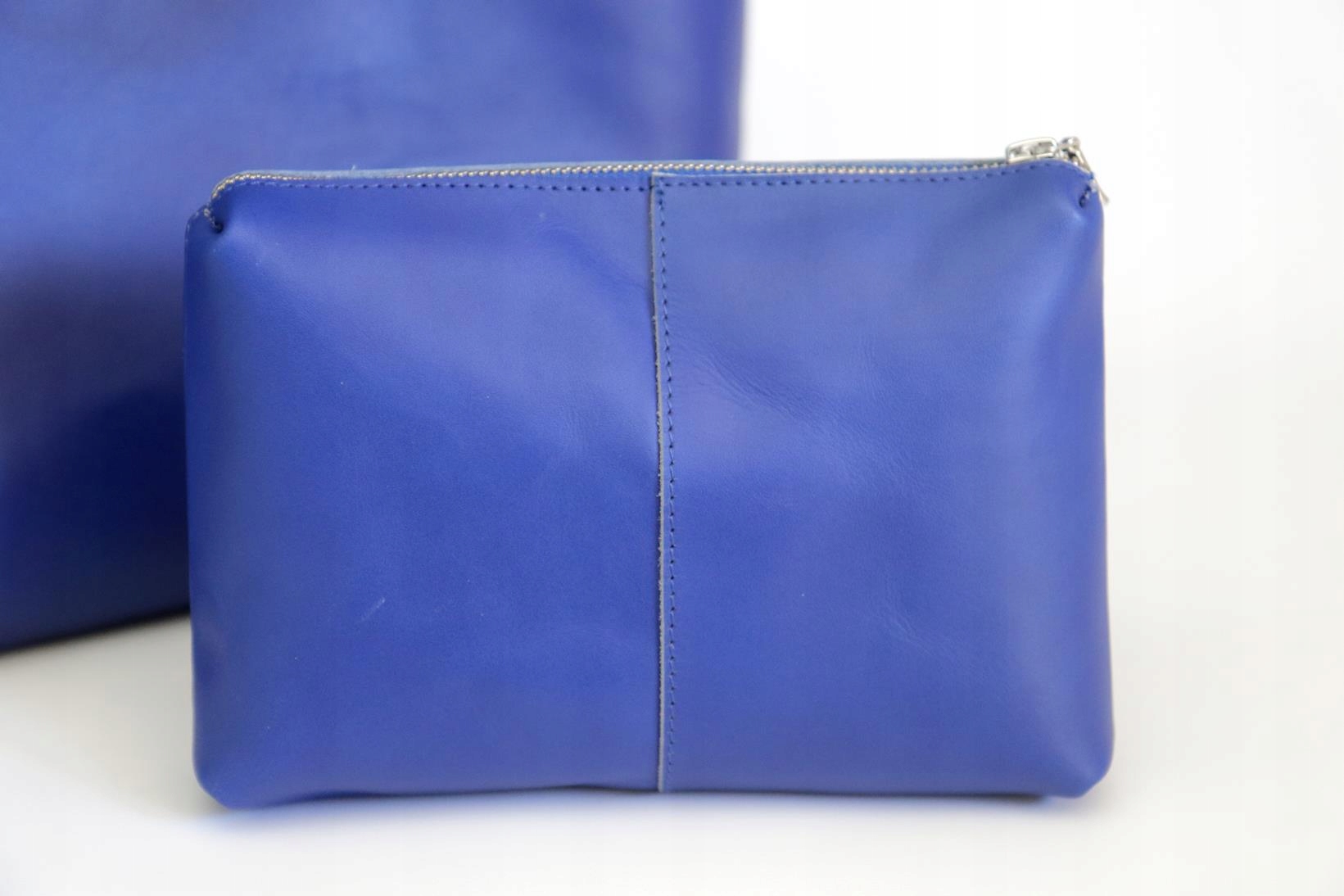 TOREBKA DAMSKA SHOPPER BAG , KUFEREK BLUE BAG Płeć kobieta