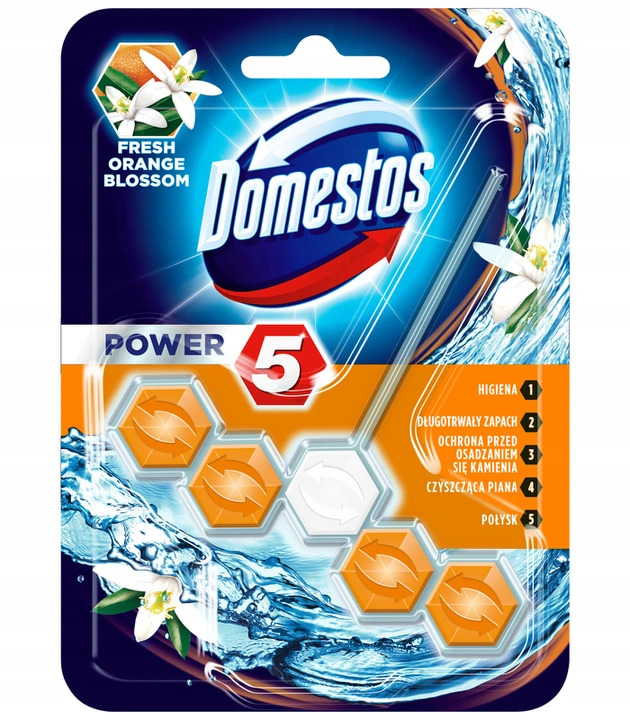 

Domestos Power 5 Orange zawieszka do toalety Wc