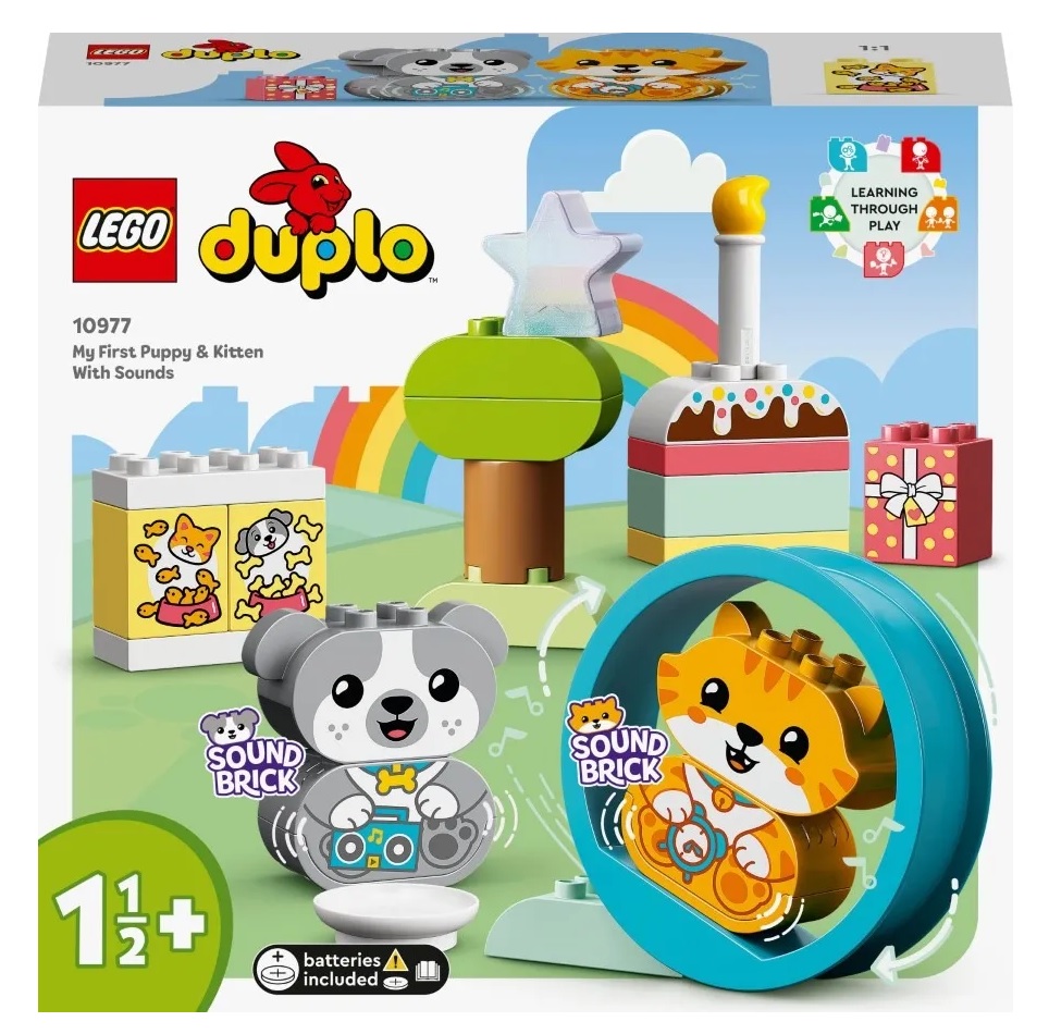 Můj první štěně a kočička Lego Duplo 10977