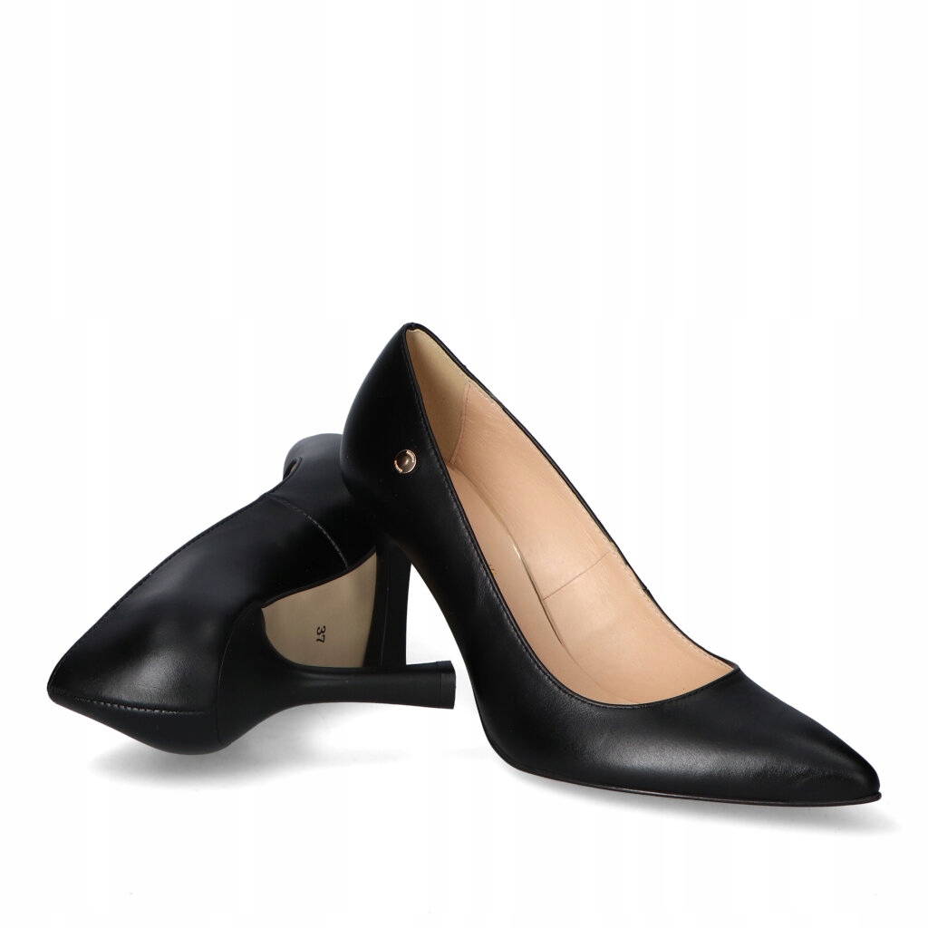 Czółenka Luca Cavialli 8766 Czarne lico 37 Nazwa koloru producenta Nero teta