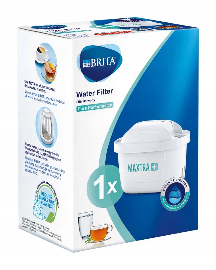 

1 Szt Wkład Filtr Do Wody Brita Maxtra Plus+ New