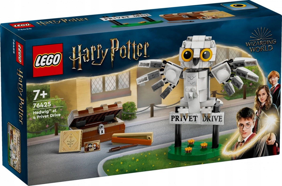 Lego Stavebnice Harry Potter 76425 Hedvika s návštěvou na ulici Zobí ulice 4