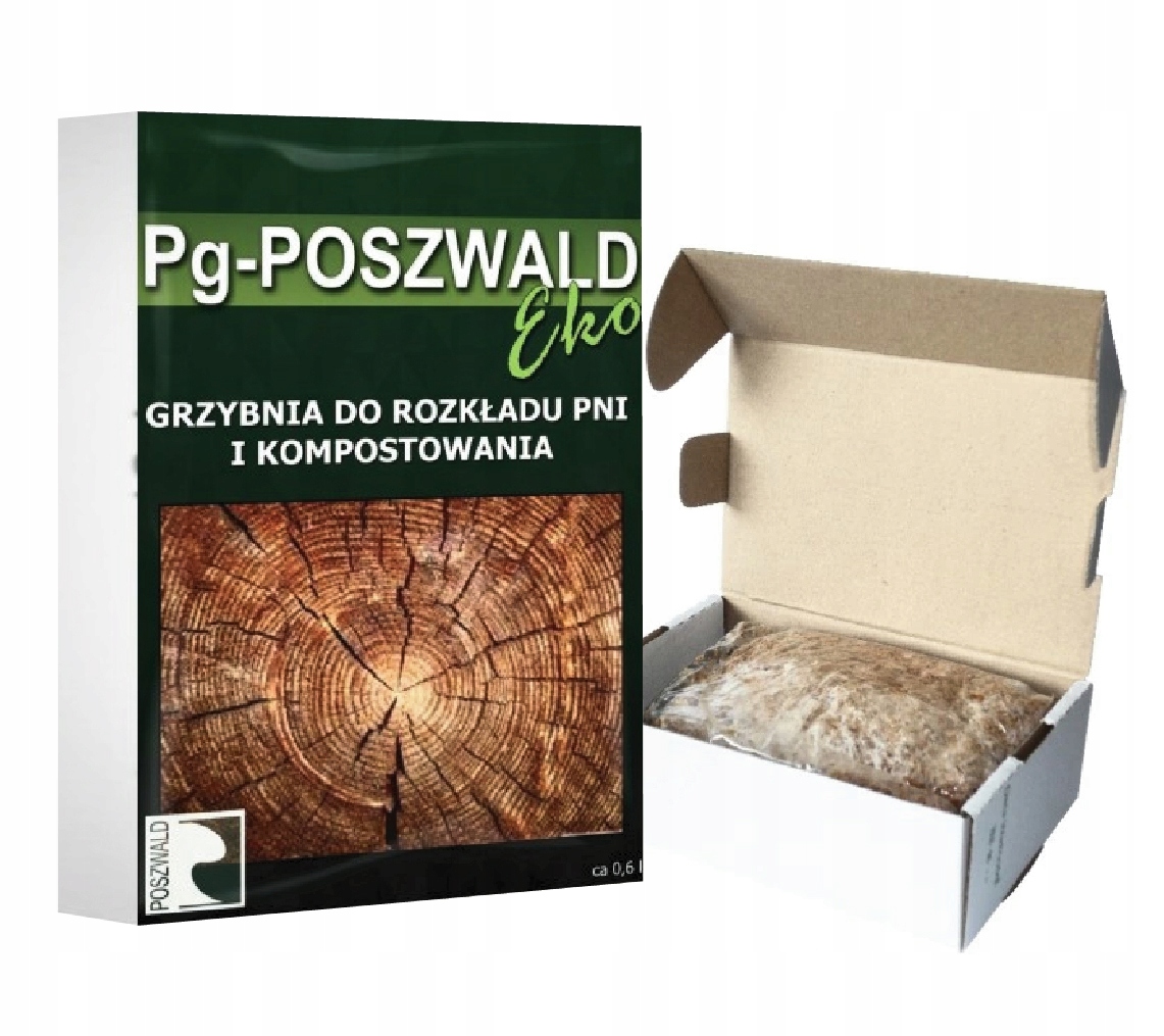 

Grzybnia Eko Rozkład Pni i Kompostowania Poszwald