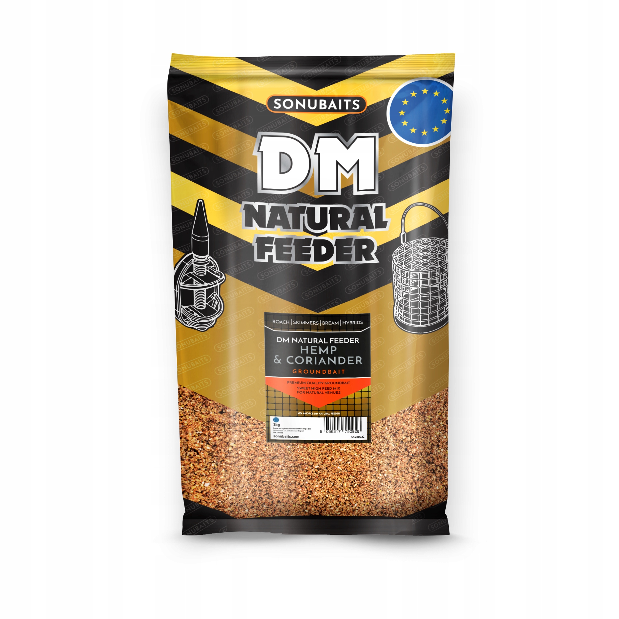 Zanęta Sonubaits DM Natural Feeder Hemp & Coriander 1 kg