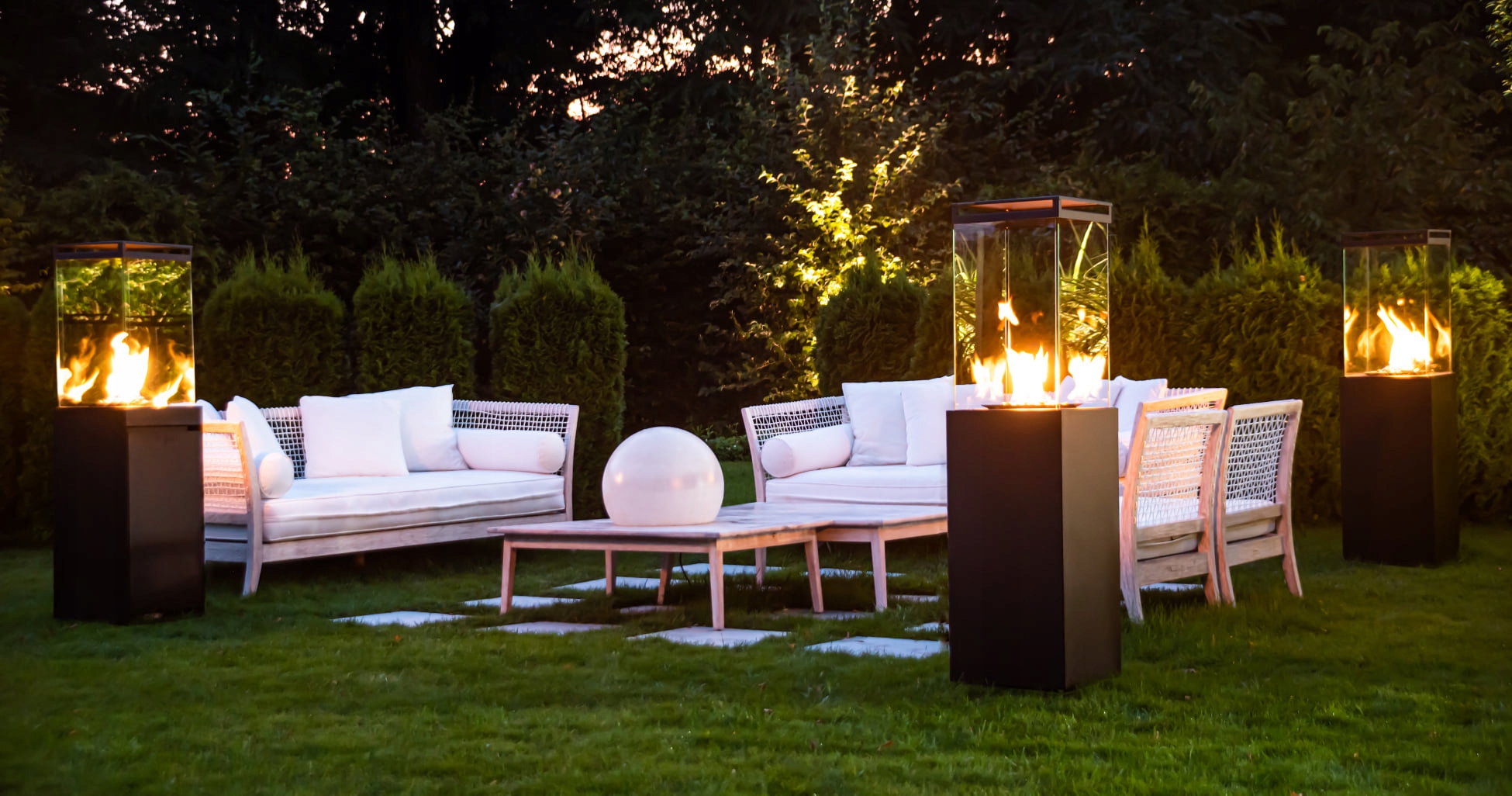 OGRZEWACZ OGRODOWY GAZOWY PARASOL GRZEWCZY CZARNY PRAWDZIWY OGIEŃ Długość maksymalna 36 cm