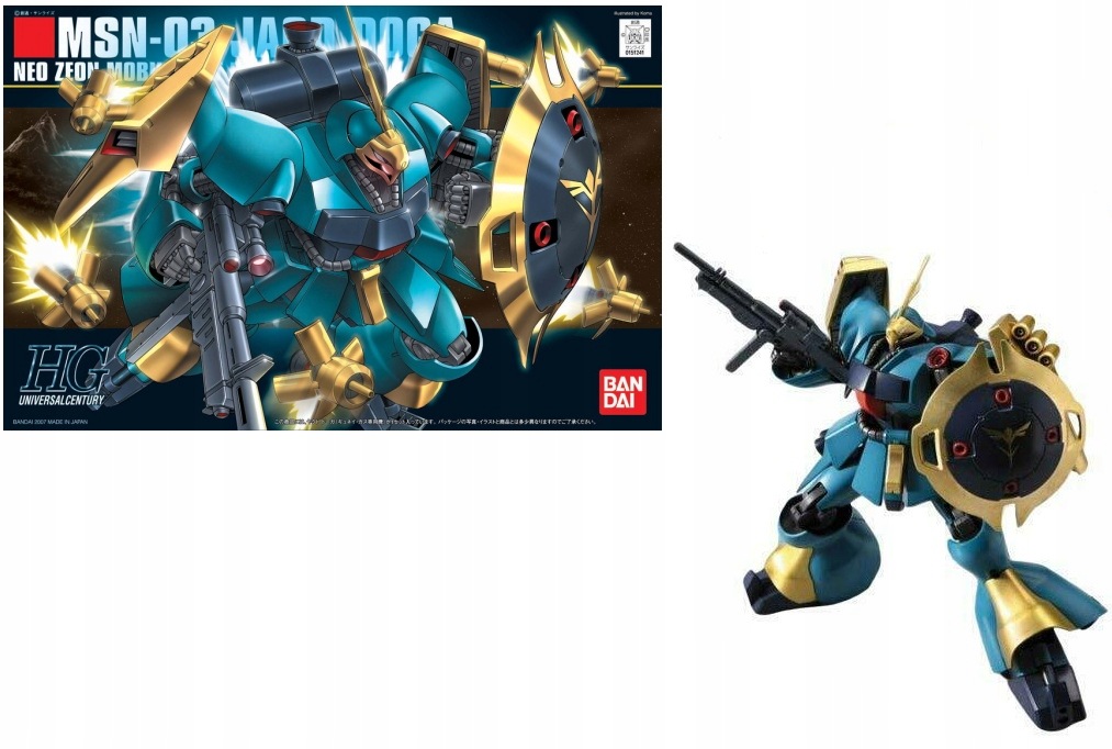 Bandai Gundam – Hguc 1/144 Jagd Doga (Gyunei) MSN-03 Model Kit