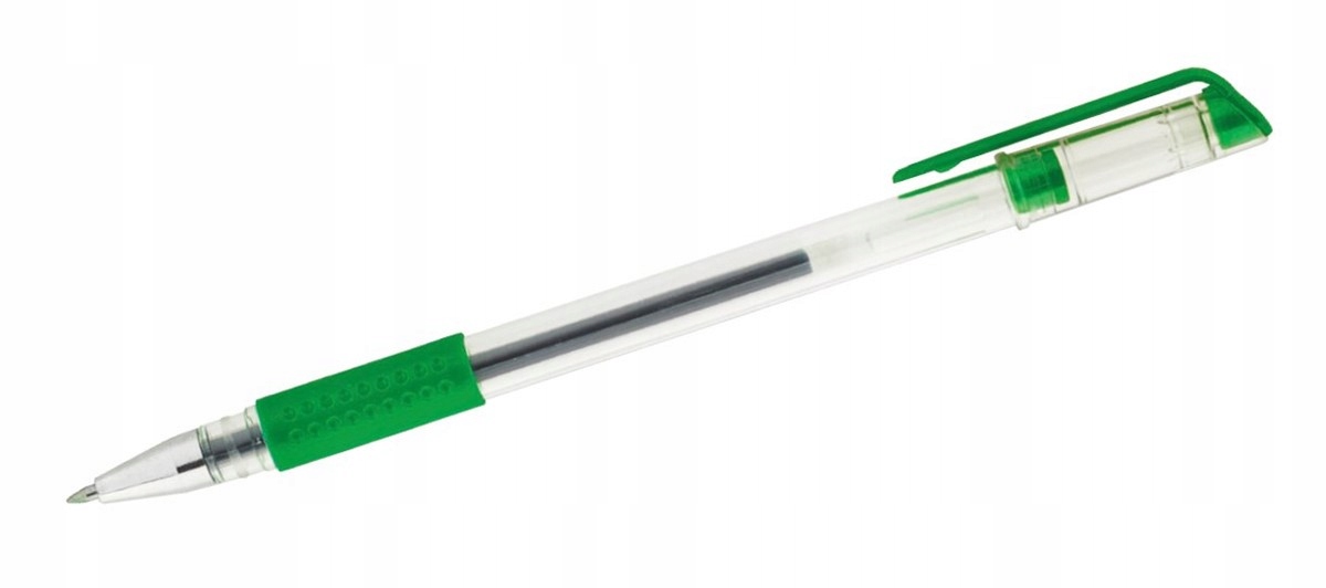 

Żelowy Długopis Taurus z Wkładem 0,5mm Zielony