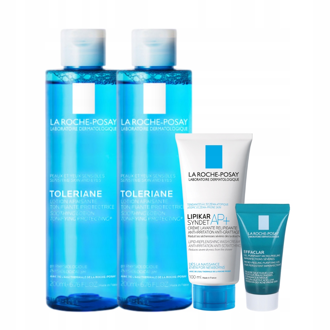 Zestaw La Roche-Posay Tonik do twarzy woda termalna skóra wrażliwa 2x-200ml