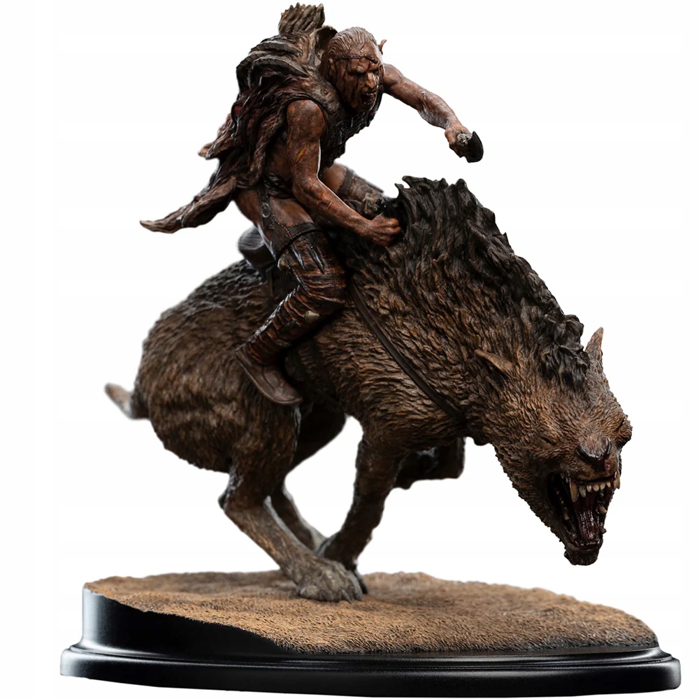 Sharku On Warg The Lord Of The Rings Figurka 19 cm