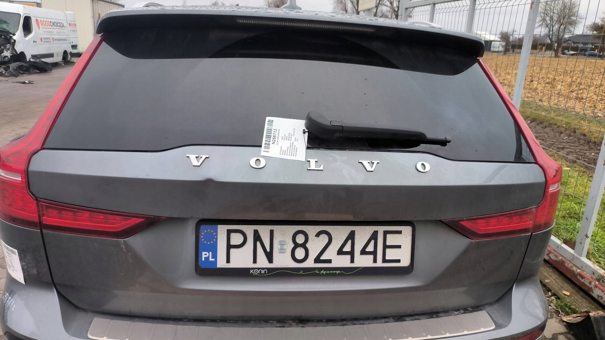trunk door boot 714 OSMIUM GREY VOLVO V60 II